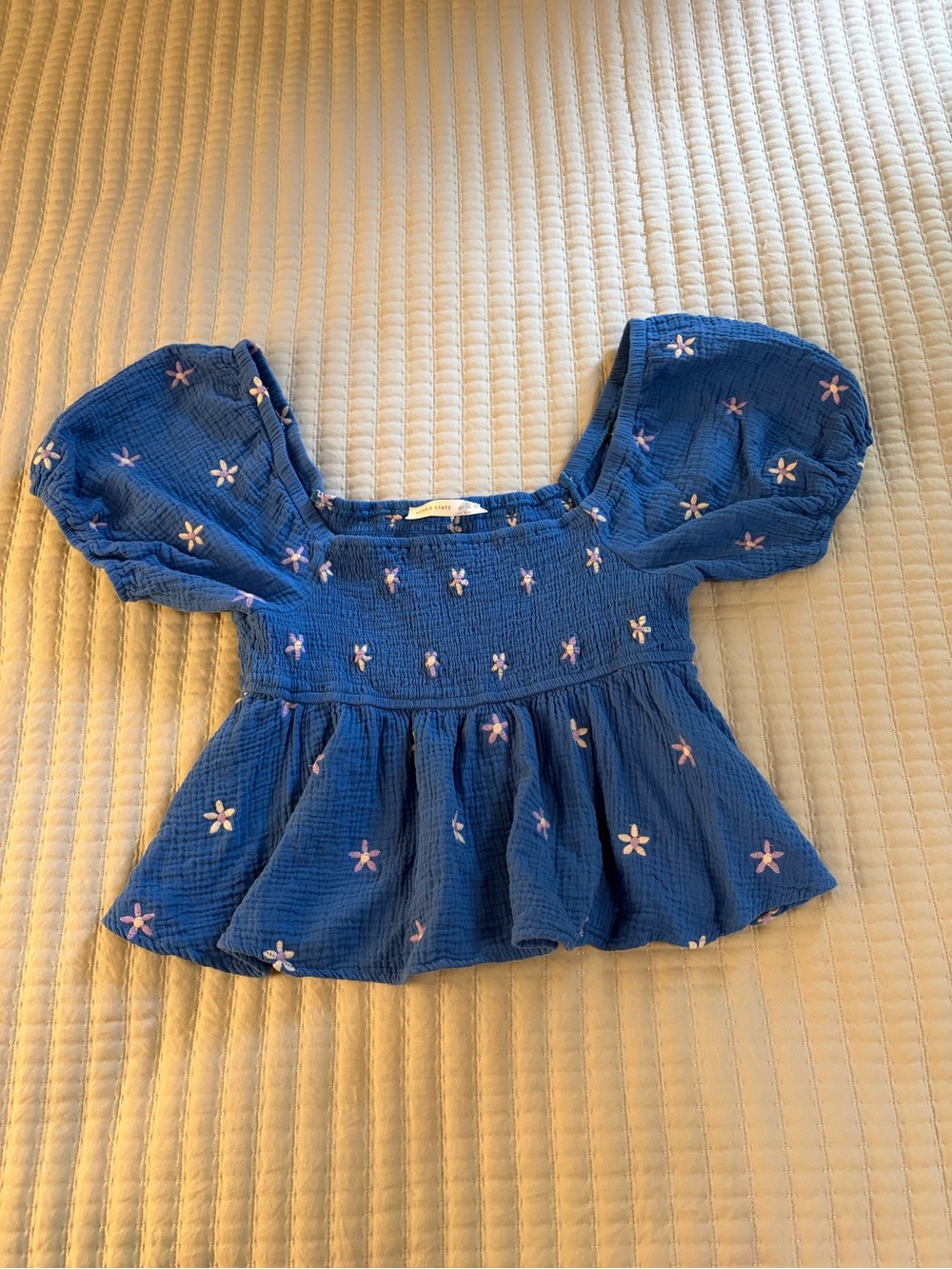 Altar'd State Cropped Babydoll Top | Size XL